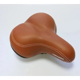 Asiento Para Bicicleta Con Resortes Color Marron