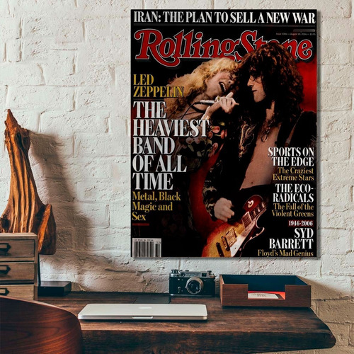 Cuadros Decorativos Revista Rolling Stones Rock 