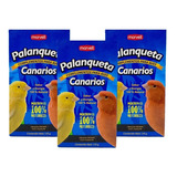 3 Cajas De Palanqueta Para Canarios 135g