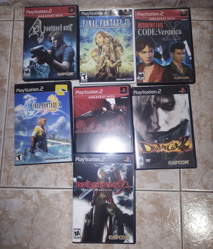 Lote Juegos Originales Ps2 Play Station 2 Desde 40.000