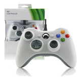 Joystick Para Xbox 360 Y Pc Windows Con Cable Usb Blanco