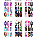 Sticker Nails Tatto Uñas Yeri Mua 6 Planillas Full Nails