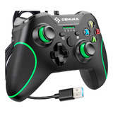 Joystick Con Cable Mando Compatible Con Xbox One, Pc, Xbox One Slim, Xbox Series X Y S Dehuka