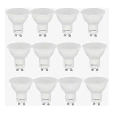 Pack x12 Focos Par16 Ledvance GU10 Led 5W Luz cálida | MercadoLibre