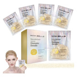 Mascarilla Facial Hidratante Anti Edad  Diamante Oro Pack 10