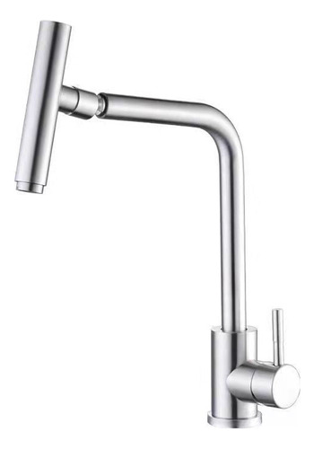 Llave De Agua Cocina Grifo Lavaplatos Cabeza Giratoria 360