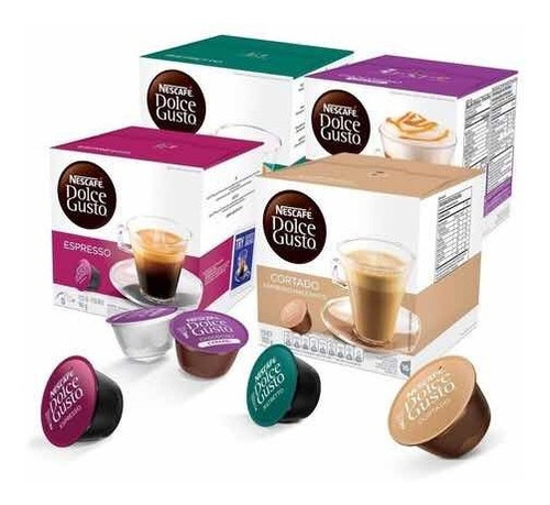 Oferta! 6 Cajas Capsulas Nescafe Dolce Gusto + Envio Gratis