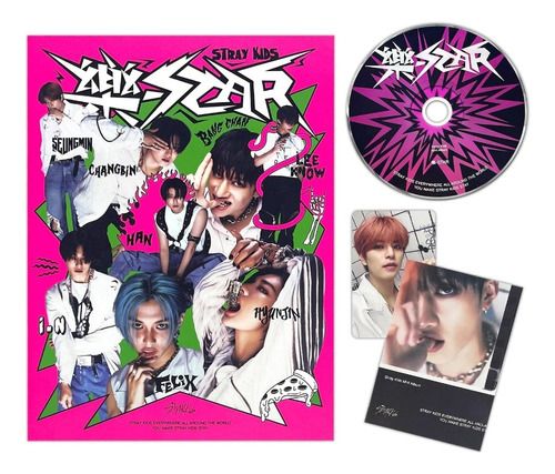 Stray Kids - Mini Album Rock Star Versión Headliner Kpop