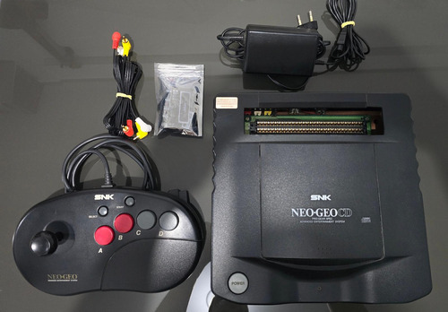 Neo Geo Mvs Mod Neo Geo Cd, Controle Feijão E Fonte Original