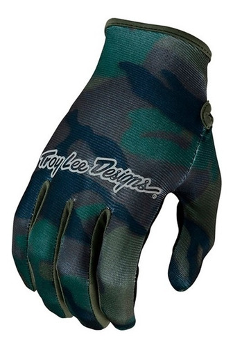 Guantes Troy Lee Designs Glove Flowline Brushed Camo Army