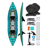 Oceanbroad V1-320 Kayak Inflable Para 2 Personas, 13.8 Ft/1.