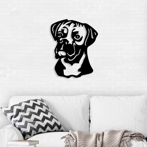 Perro Boxer - Cuadro Mdf