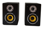 Par De Monitores Act+pas 4 Parquer Bx4a 2x60w Rms