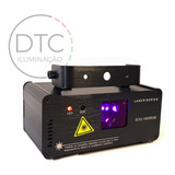 Laser Show Rgb 400mw + Controle Até 7 Cores Dmx Auto Som