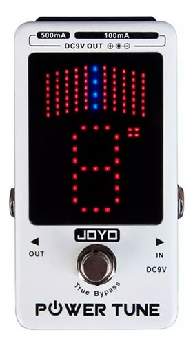 Joyo Jf 18r Power Tune Pedal Afinador Con Multifuente