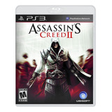 Jogo Ps3 - Assassins Creed 2 - Original Mídia Física