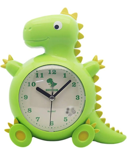 Reloj Despertador De Mesa Para Niños Dinosaurio