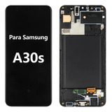 Para Samsung Galaxy A30s Tela Lcd Display Frontal Aro Incell