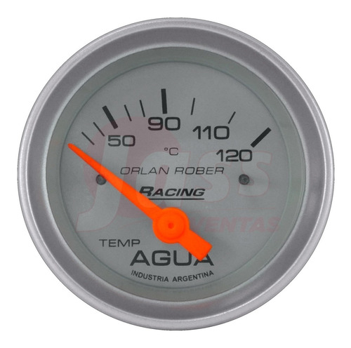 3 Relojes Electricos Orlan Rober Racing 52mm Temperatura Agua Presion Aceite Amperimetro