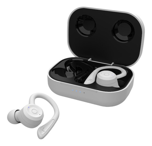 Fone De Ouvido Bluetooth V5.0 Fone De Ouvido Sem Fio Branco