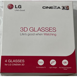 Óculos 3d LG Originais Ag-f310 Kit 4 Unidades
