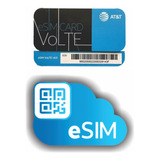 Esim Att At&t Portabilidad + 150 Saldo Envio Digital Al Dia