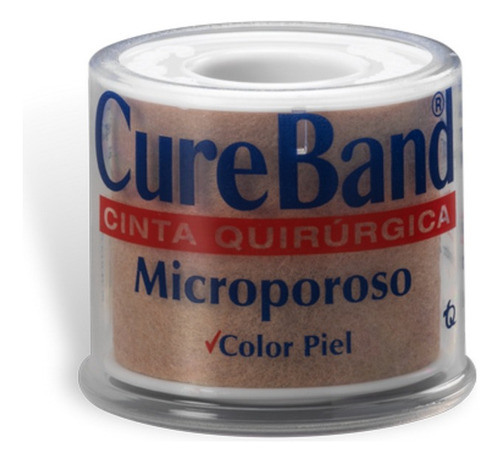 Micropore Cureband Piel Carrete 1 X 3 Yd