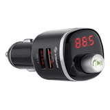 Transmisor Fm Bluetooth Turbo Charge Reproductor Mp3 Fmt-868