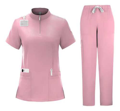 Pijama Quirurgica Conjunto Medico Anti Fluidos Jogger, Scrub