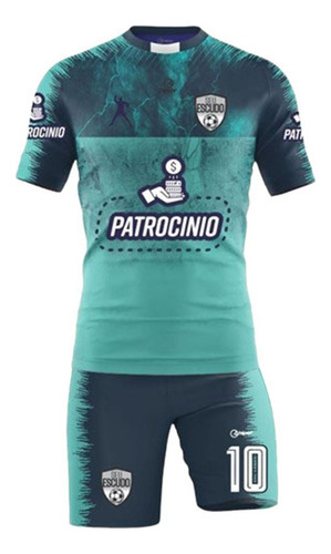 Jogo De Camisas+calção Fardamento Uniforme Futebol 20 Kits