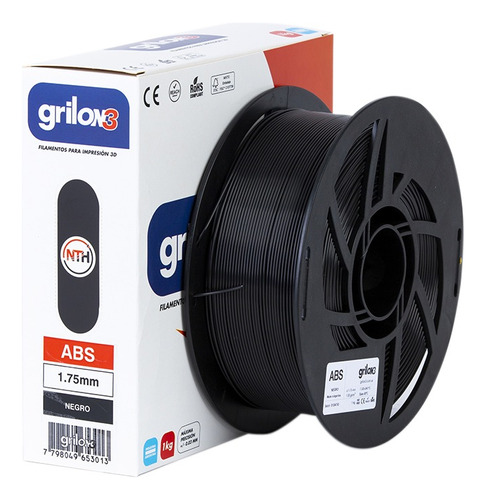 Filamento Grilon3 Abs X 1kg 1.75mm Impresora 3d *capas3d*