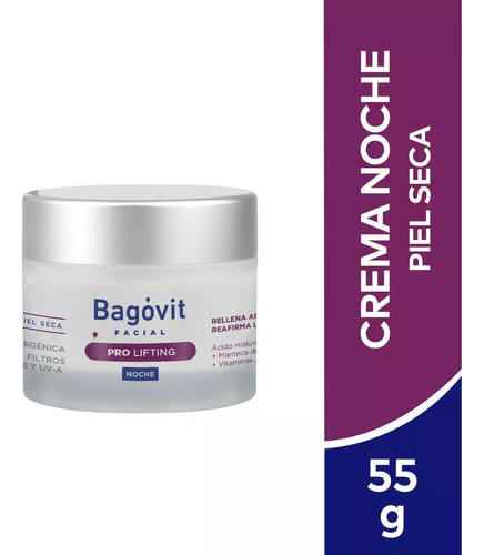 Bagovit Pro Estructura Noche Crema Antiage Facial 60g
