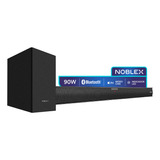 Barra De Sonido Noblex Sb100swp Soundbar 2.1 90w Bluetooth Color Negro