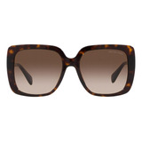 Lentes De Sol Mallorca Dark Tortoise Michael Kors Color Marrón