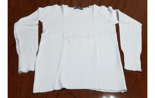 Sweater Blanco Talle S Wanama
