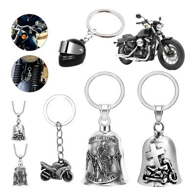 4p Campana Biker Amuleto Motos Guardian Bell Y Llavero Set | MercadoLibre