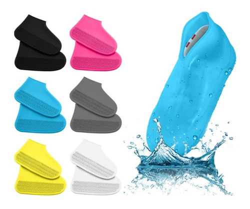 Cubre Zapato Tenis Silicon Protector Para Lluvia Impermeable