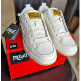 Tenis Blancos Mujer Everlast 1910 Nuevo