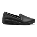 Zapato De Confort Mujer Flexi Piel Negro - 124501
