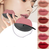 Velvet Labial Lips Color Matte Kiss Make Up Labial   Humecta