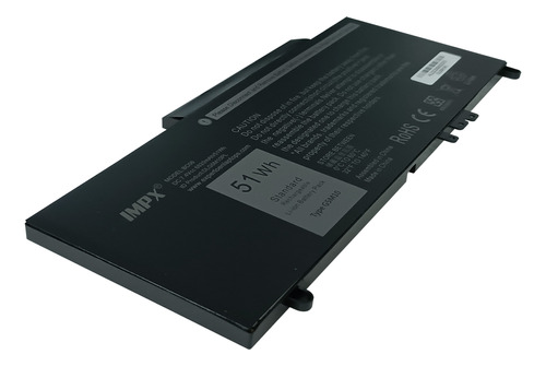 Pila G5m10 Bateria Para Dell Latitude E5450 E5470 R9xm9 Txf9