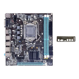 Placa-mãe H61+defletor Lga1155 M.2 Nvme Support 2xddr3 Ram P