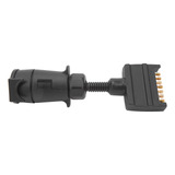 Adaptador De Remolque, Conector Hembra Redondo De 7 Pines A