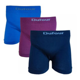 Pack X 6 Boxer Dufour Lisos/rayados De Algodon 12050/56/62