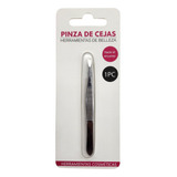 Pinza Depilación Cejas Facial Acero Inoxidable Punta Normal