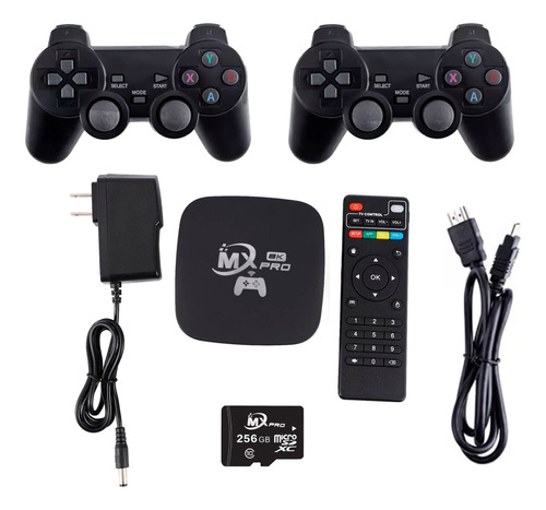 Convertidor Smart Tv Box, Tv & Game Incluye 2 Controles