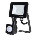 Luz Foco Proyector ( Reflectores Slim C/sensor 10w 6500k