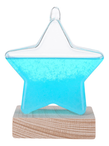 Botella De Vidrio C Weather Forecaster Glass Star Con Base B