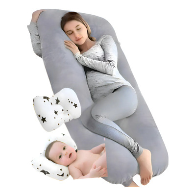 Almohada Para Embarazo Y Lactancia Jumbo + Microgel | Envío gratis