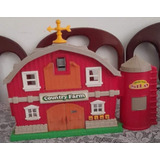 Brinquedo Antigo Fazendinha Country Farm Funcionando Com Som